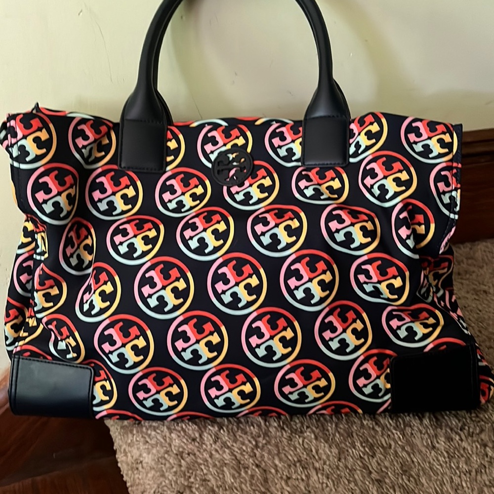 Tory Burch ella monogram tote